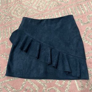 Navy skirt